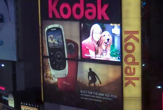 Diabetes Awareness Photos sent via Pic2Screen to Kodak Times Square Billboard