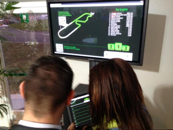 Valeo TechDays using Aerva Racetrack application