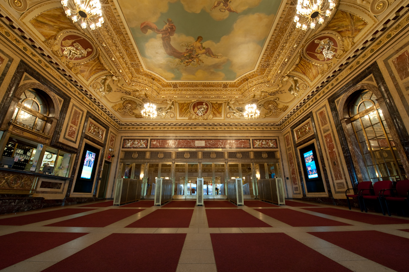 citi performing arts center digital signage using AerWave
