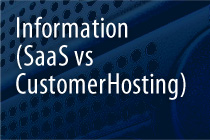 Information SaaS VS Customer Hosting, ebook