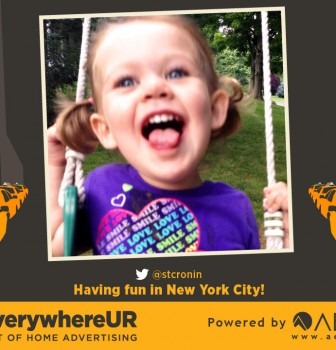 #EverywhereUR AerTweet Campaign in Celebration of Advertising Week 10th Anniversary