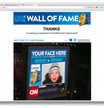 Taco Bell Selects Aerva for Social Media-to-Digital Billboard Product Launch Campaign