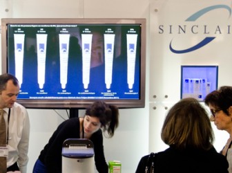 Sinclair Pharma Engaged Viewers in French Tradeshow using Aerva Technologies