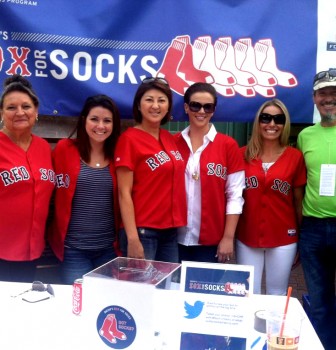 Aerva Powers Pic2Screen Campaign in Support of the BHCHP’s #SoxForSocks  Drive Outside Fenway Park