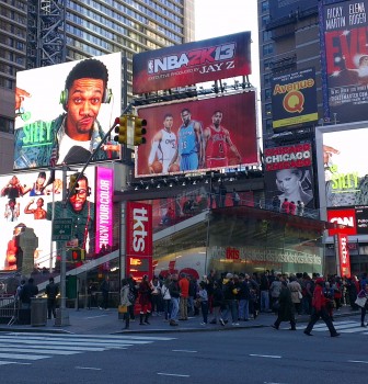 Beats by Dre takes over Times Square with Aerva Technology