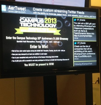 Aerva Runs Campus Technology Interactive Digital Signage