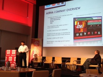 Aerva Interactive Digital Out-of-Home Applications Featured at OnMedia NYC 2012