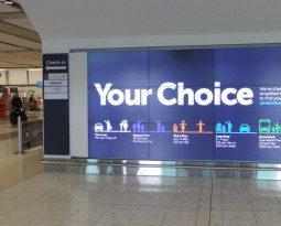 Christchurch Airport Digital Screens Powered by Aerva Software