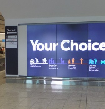 Christchurch Airport Digital Screens Powered by Aerva Software